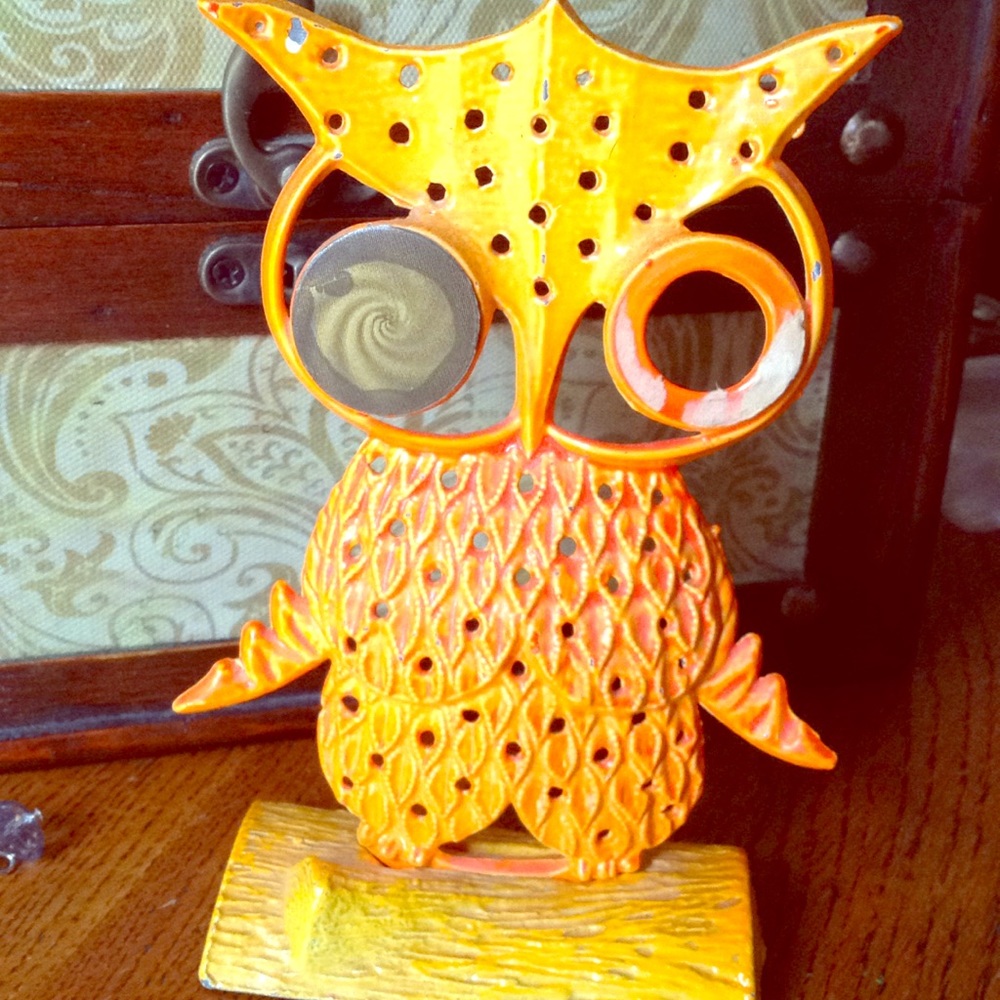 80's Owl Earring Organizer